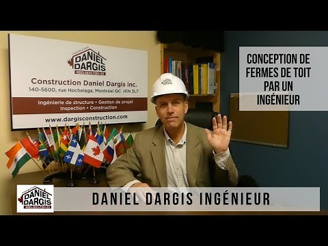 Structural calculations, plans and design of handcrafted roof trusses - Daniel Dargis, engineer