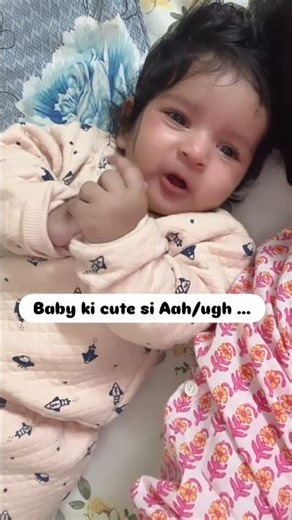 Baby’s First Sounds 🥺✨ | 4 Months Old & Already Talking!