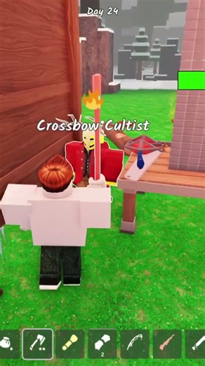 Wolf Growling At Cultist In Roblox