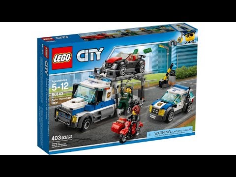 LEGO 60143 Instructions | City | Auto Transport Heist | Police