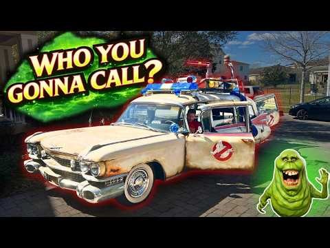 You've GOT to see this guys Ghostbusters Ecto 1 car!