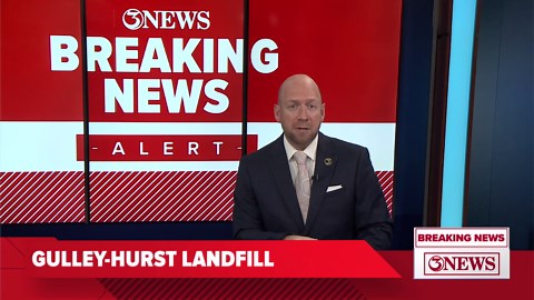 Fire spontaneously ignites at Gulley Hurst Landfill, quickly contained