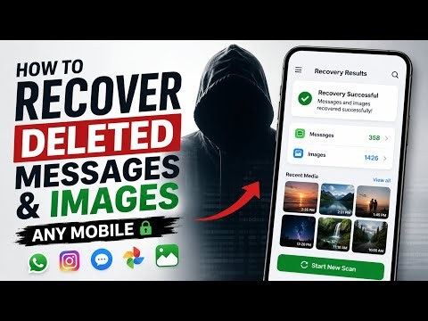 Recover Deleted Files And Messages From Any Mobile 😱 | Kali Linux Forensics Tutorial