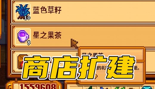 【星露谷物语】所有商店扩展库存！！！最新1.6版本模组介绍#107😘