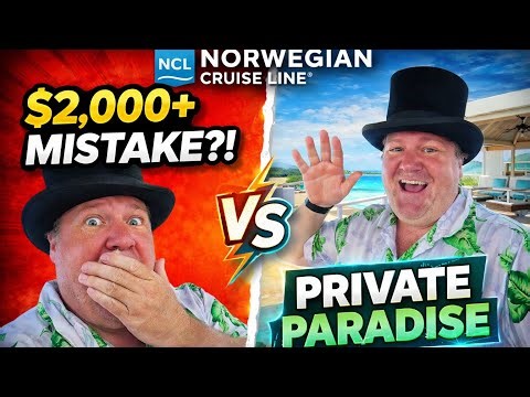 Inside Norwegian Cruise Line’s $2,000+ Cabana at Great Stirrup Cay 😳