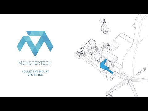 MONSTERTECH Chair Mount Collective VPC Rotor Assembly and Setup Instructions