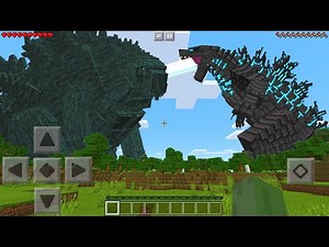 I Found GODZILLA vs GODZILLA EARTH in Minecraft Pocket Edition...