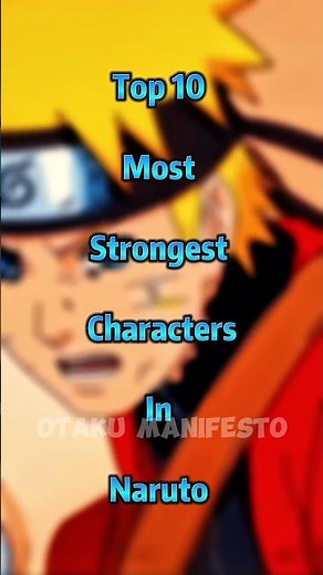 Top 10 Strongest Characters in Naruto 🔥 | Ranked
