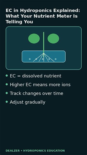 EC in Hydroponics Explained | What Your Nutrient Meter Tells You