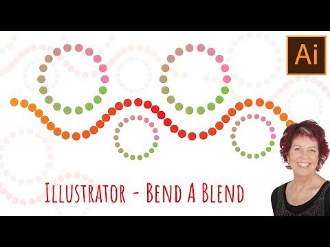 Illustrator - Bend a Blend along a path