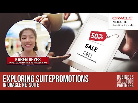 Exploring NetSuite: SuitePromotions (A NetSuite Tutorial)