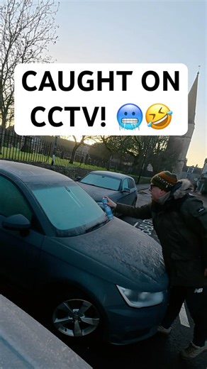 Insane Ice Graffiti Caught On CCTV 🥶