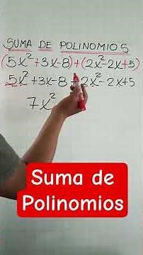 Addition of Polynomials #mathematics #algebraically #mathematics
