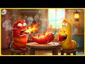 Cartoon Fun That Helps You Forget Study Stress: chili eating contest