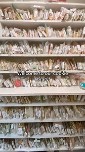 1.1M views · 5.6K reactions | No shushing in this library, only snacking 來 #cookies #annclarkcookiecutters #satisfying #cookiecutters #organization | Ann Clark Cookie Cutters | Facebook