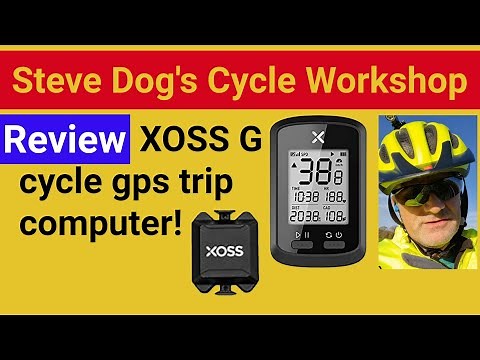 Xoss G Cycle GPS trip computer review!