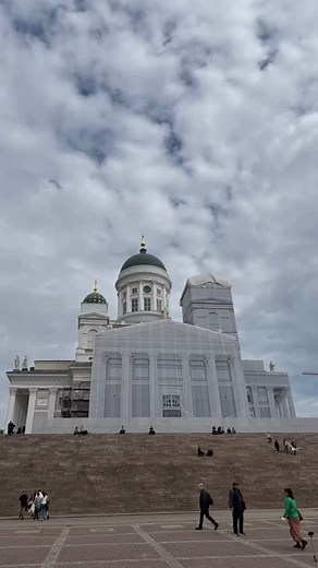 Helsinki, Finland. The Helsinki Cathedral and the Church in the rock, or better known as as https://www.temppeliaukionkirkko.fi #finland #helsinki #worldtraveler @temppeliaukionkirkko #scandanavia #traveltheworld #traveling # | Eat, Bake, and Travel