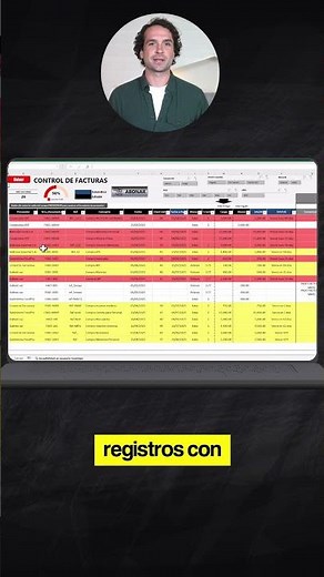 💳 Control de Facturas en Excel | Plantilla Cuentas por Pagar V1