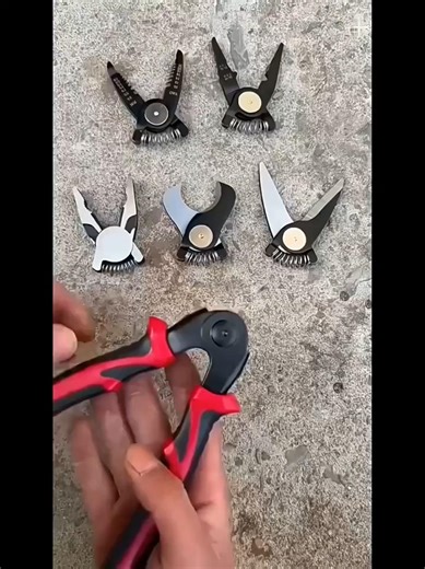 5-in-1 Multi-Function Pliers | Durable Metal Tool with Needle Nose, Wire Cutters