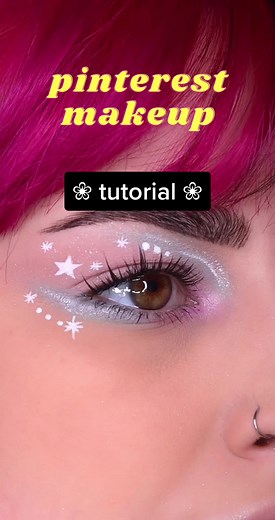 Pink and White Douyin Makeup Tutorial for Hooded Eyes