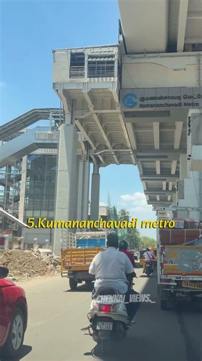 Ponnamallee to Vadapalani metro updates .. Porur metro stations .. #chennaimetrorail