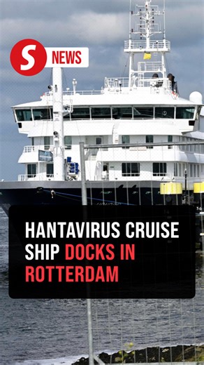 Hantavirus-hit cruise ship arrives at Rotterdam port as final destination