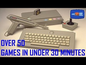 Over 50 Atari XE Games System Games In Under 30 Minutes