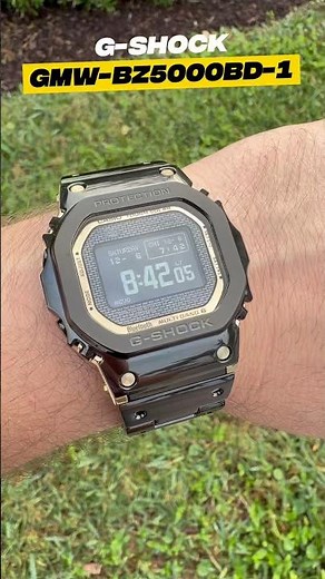 New 2025 G-Shock GMW-BZ5000BD-1 | Full-Metal Square