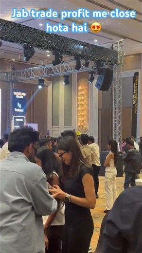 1 click aur profit Chart dekha… entry li… profit book Yeh game sabke bas ka nahi Trader life = Risk