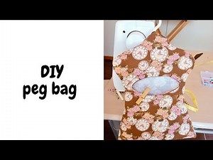 How to make a peg bag