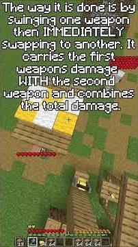 How to attribute swap in Minecraft