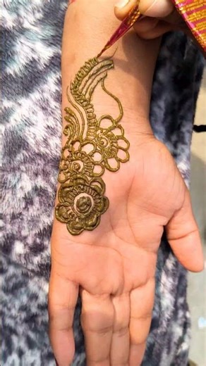 New henna mehndi design 🥰❤️ #henna #mehndi #viralvideo