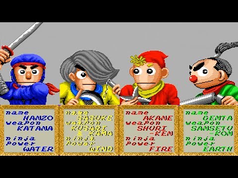 Arcade The Ninja Kids 1990