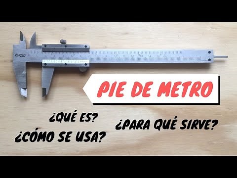 ‼️ ¿Cómo MEDIR y usar un PIE DE METRO O CALIBRADOR en un taller de carpintería? // EJEMPLOS DE USO.