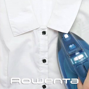 You can #ironanything from polyester to satin blends and everything in between with the Rowenta Steam Care Iron. | Rowenta