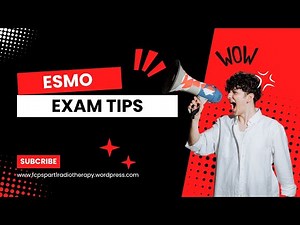 ESMO exam tips and tricks
