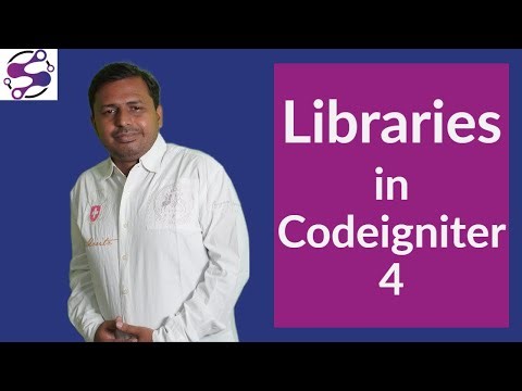 Builtin Libraries in Codeigniter 4 Hindi | Introduction to Libraries Codeigniter 4 | Libraries ci4