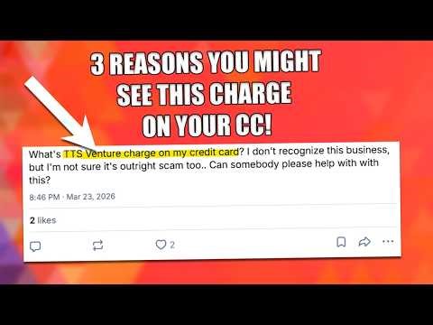 What Is TTS Venture Charge On Your Credit Card? How To Figure Out The Origin Of The Transaction?