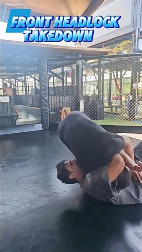 Front Headlock Takedown to Anaconda (No-Gi)