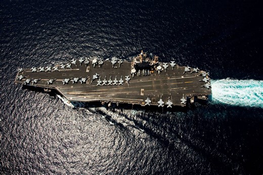 Trump-Iran latest: US military shoots down 'aggressive' Iranian drone