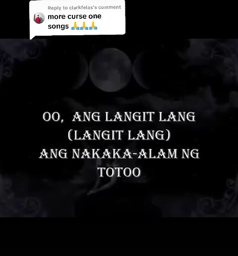 Langit Lang Curse One Lyrics