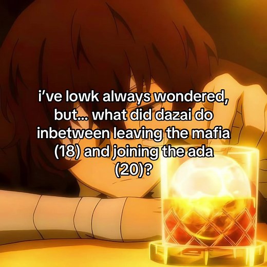 Dazai's Journey: From Mafia to ADA in Bungou Stray Dogs