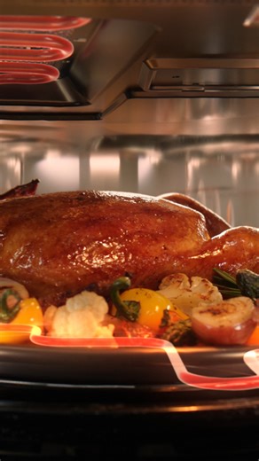 LG Home Appliances Global on Instagram: "The new LG SolarDOM™ is here Charcoal Lighting Grill - crispy outside, juicy inside Perfect oven recipes with Top and Bottom Dual Heater Meet SolarDOM™’s exclusive #technology #LG #LGHomeAppliances #LGMicrowaveOven #LGSolarDom"