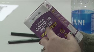 Free at-home COVID antigen tests distributed around WNY