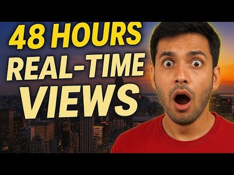 “Real-Time Views Exploded in 48 Hours!”😱#video #viral #realtime #youtube