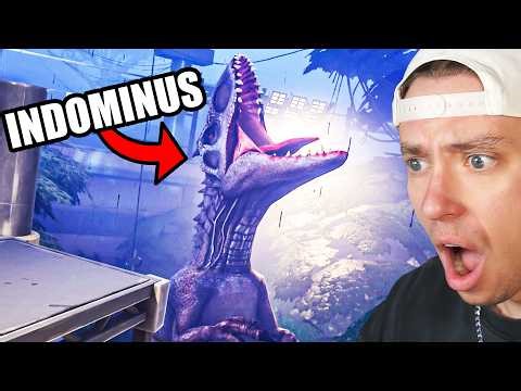 Being Hunted By Indominus Rex! (Jurassic Horror 2)