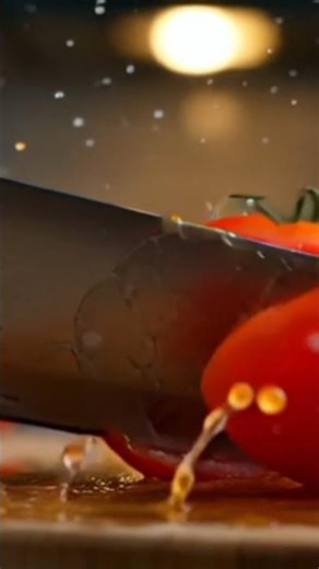 **“Juicy Tomato Burst in Slow Motion | Satisfying ASMR Visuals”**