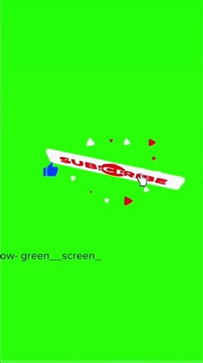 "Subscribe button✨on green screen"💲💲