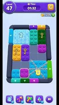 Colour Block Jam 🔴🟡🟢 | Mind Puzzle Game | Level Challenge