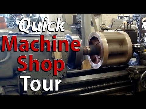 Machine Shop Tour - new projects and new building